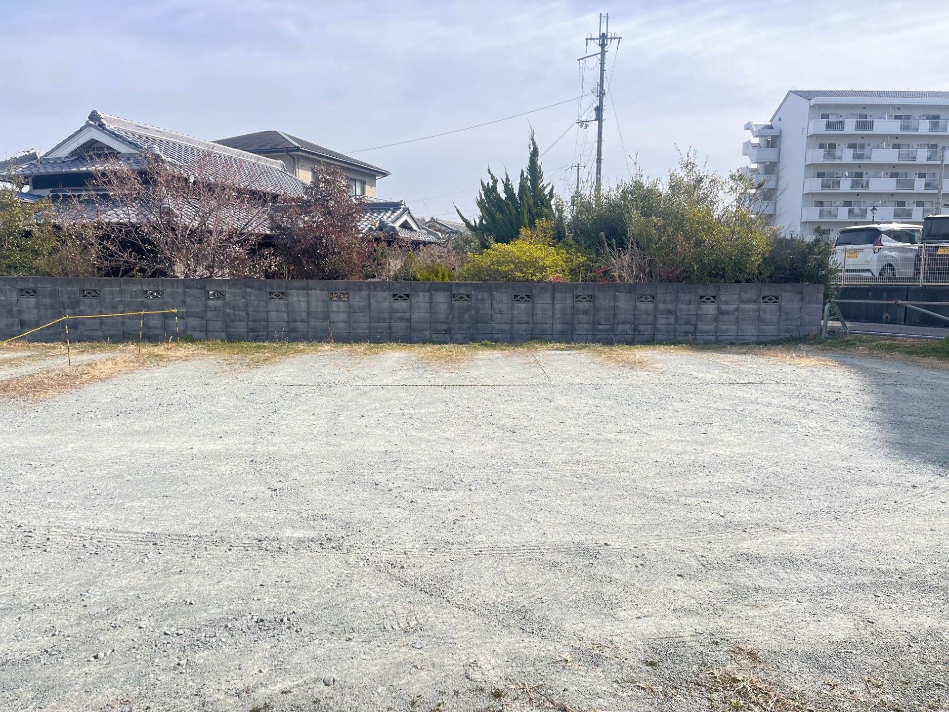 専用駐車場 全体